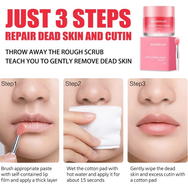 Jelly Lip Mask-- Hydrating, Moisturizing, Reducing Lip Wrinkles, And Nourishing Lip Skin