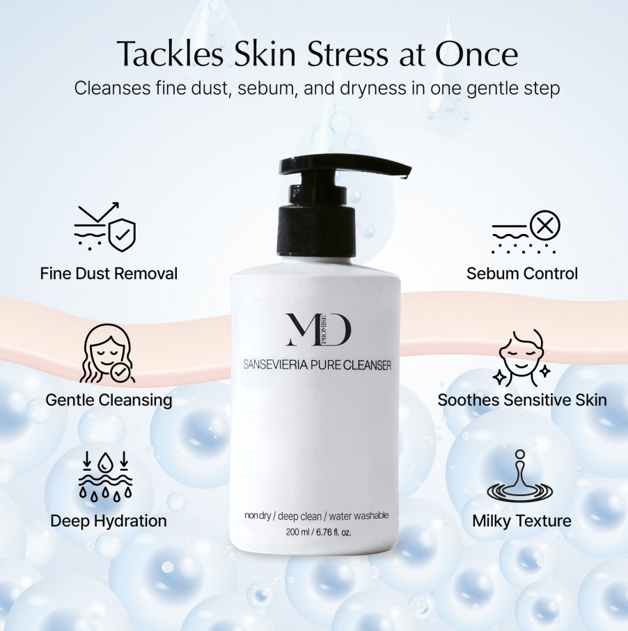 SANSEVIERIA MILK CLEANSER Tiger Orchid Milk Facial Cleanser