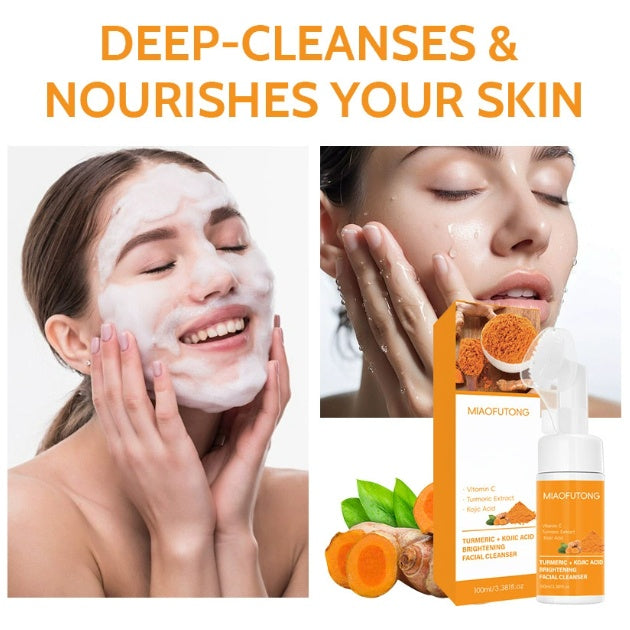 Koji Sour Turmeric Cleansing Mousse